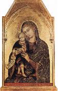 Barnaba Da Modena Madonna and Child oil painting
